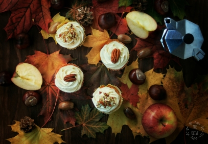 Dýňovo – jablečné cupcakes